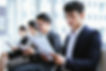 Group of Asian waiting for an interview